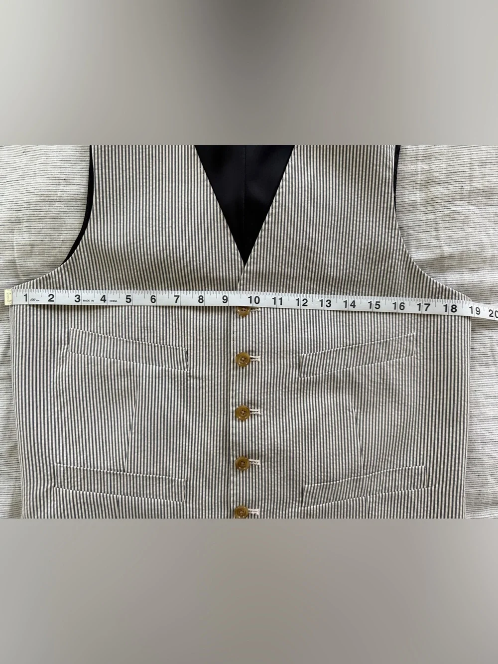 J.Crew Ludlow Seersucker Vest and Trouser - Blue